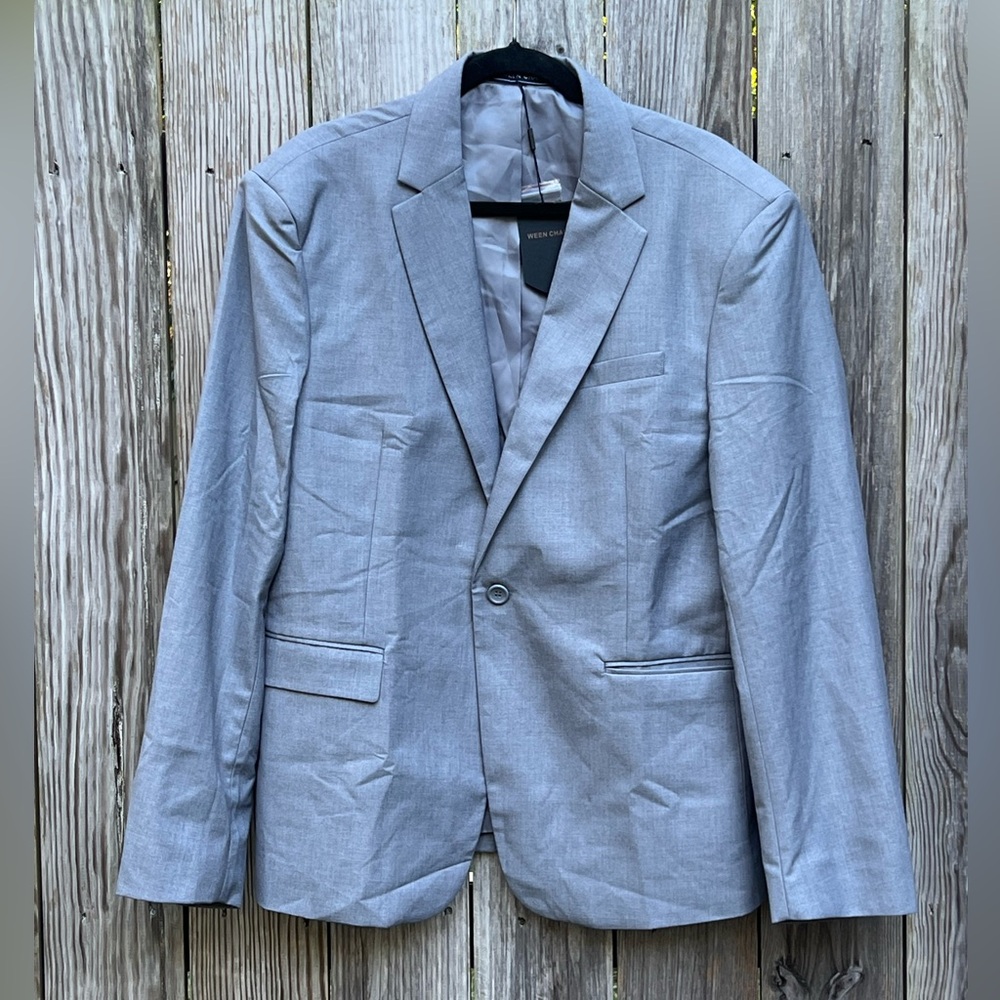 WEEN Charm Gray Suit Jacket Mens XL NWT NEW